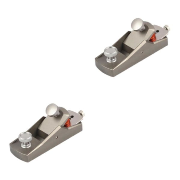 1/2 Bärbar handhyvel Justerbar trähyvel för gör-det-själv 2PCS
