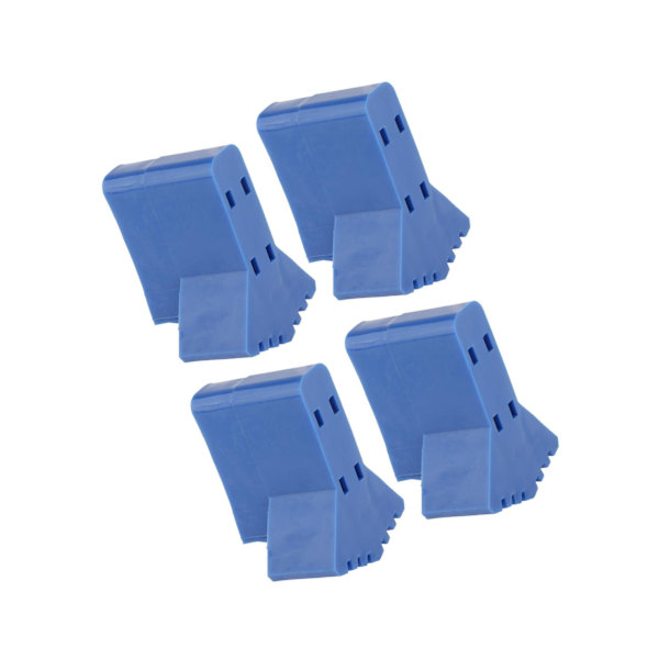 1/2 4-pack stegefötter täcker vindsstegsben Hållbar silikon Blue 2PCS