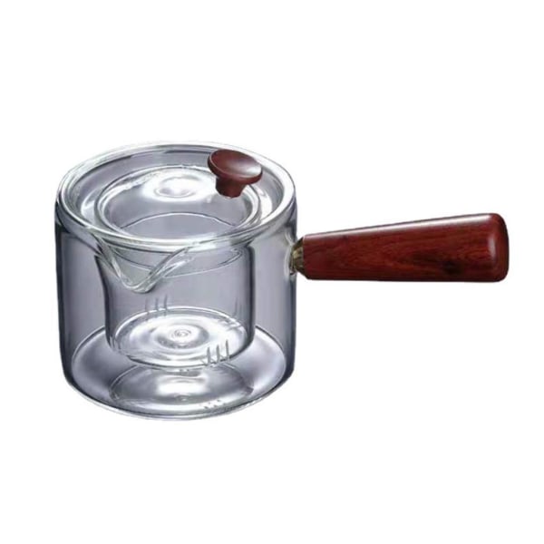 1/2/3 tekanna i glas, vattenkokare, spishäll säker, avtagbar, klar infusionsanordning