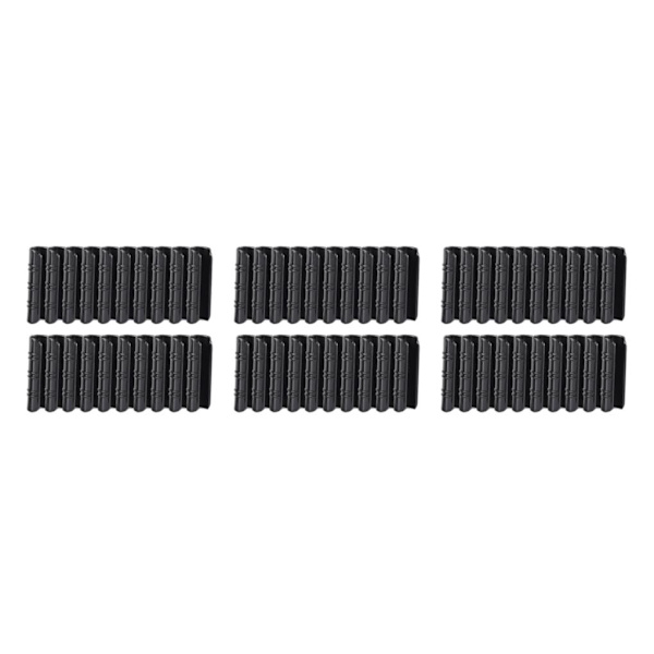 1/2/3/5 20x hållbara och lätta att klippa för växthusskydd Black thickening 25mm 3PCS