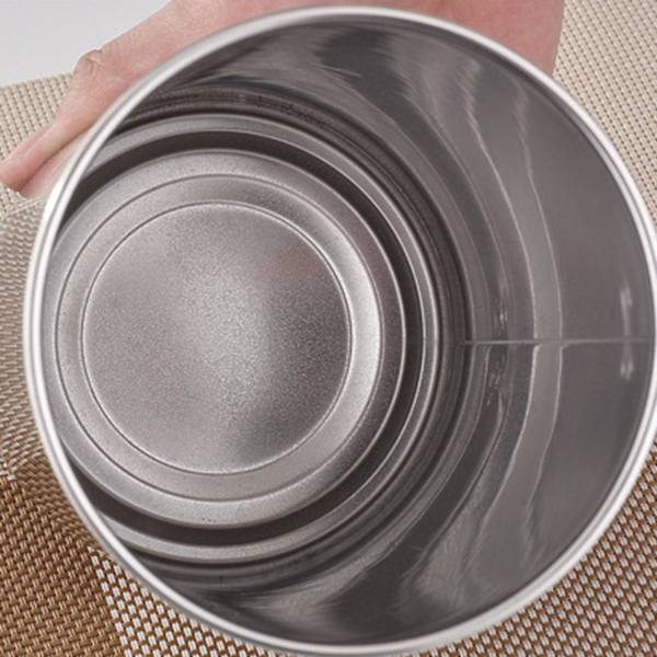 1,6L kallvattenkokare och lock metallvattenkanna för Gray 10 x 23cm