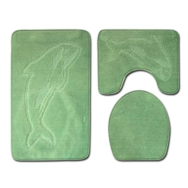 1/2 3pack/lot Halkfri Chenille Badmatta Lätt att installera PJ210611-B003 1Set