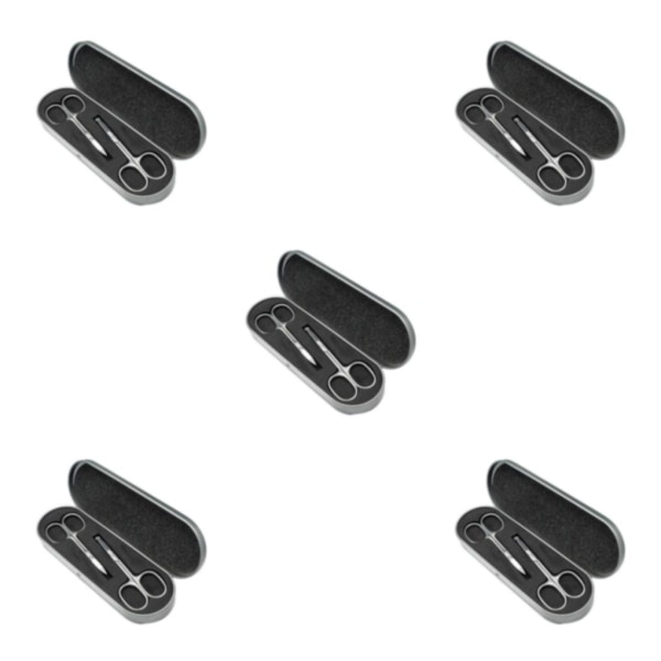 1/5 Ansiktshårklippning Kit Motstår rost och smuts 5Set