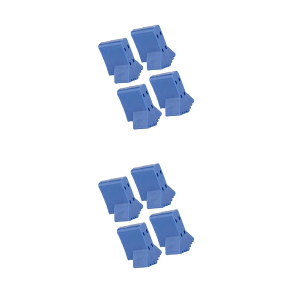 1/2 4-pack stegefötter täcker vindsstegsben Hållbar silikon Blue 2PCS