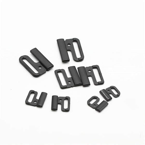 1/2/3/5 Plast BH Strap Juster Spänne Vackert utförande Transparent 20mm 1Set