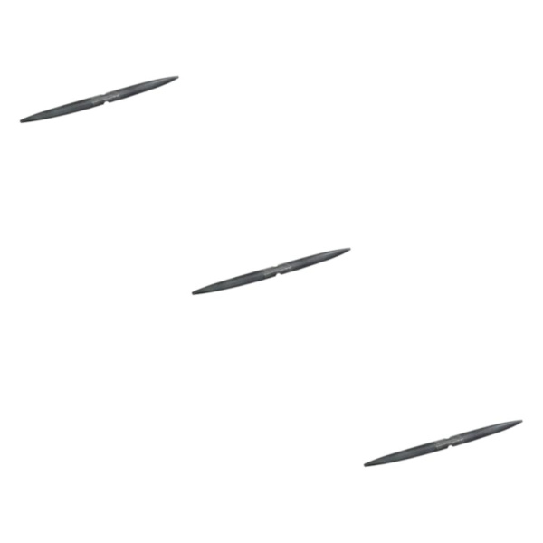 1/3 vaxer Fil dubbelt huvud 8 tum halvrunda för vaxarbetare 3PCS