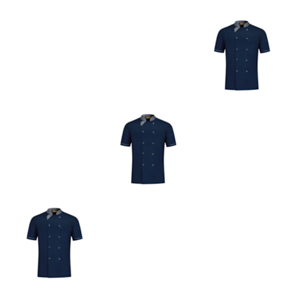 1/2/3 andningsbart tygspänneficka Slitstark färgfast - Blue XL 3PCS