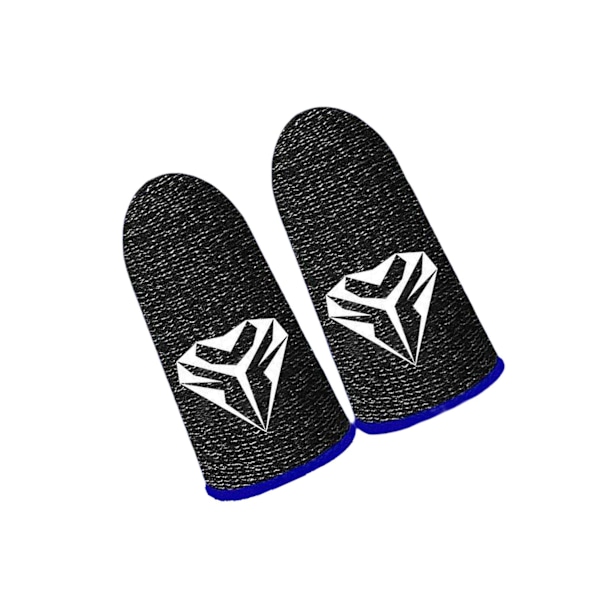 1/2/3/5 Telefon Mobilspel Finger Sleeve För Tummen Handskar Blue 45x25mm 1Set