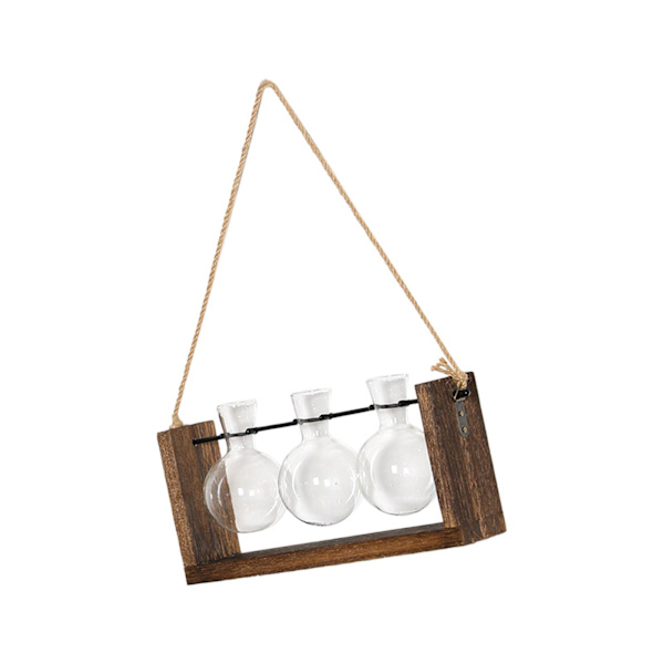 1/2/3 Glasprovrör Vas Planteringskärl Växt Terrarium för Clear 28 x 40cm 1Set