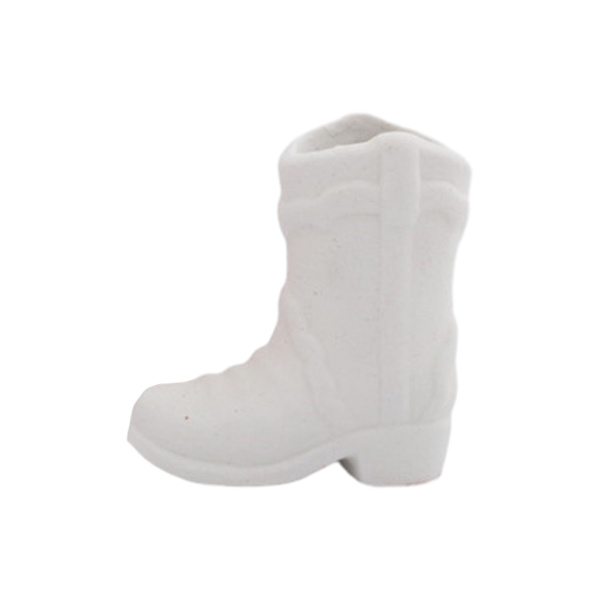 Creative Cowboy Boot Tändstickshållare Slitstark och vacker white