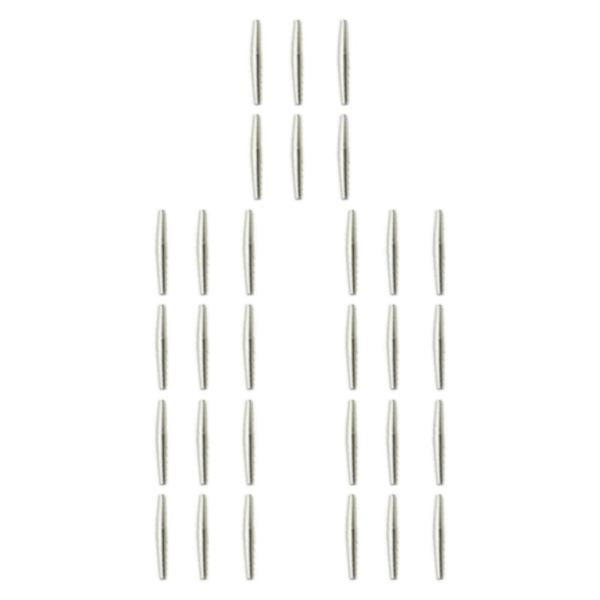 1/2/3/5 6st Silver Volute fjädrar Lätt att Och Hållbar Rostfri Volute  spring（8cm） 5PCS