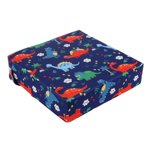 1/2/3/5 Bärbar lätt matstolsdyna för baby Dinosaur Blue 1 Pc