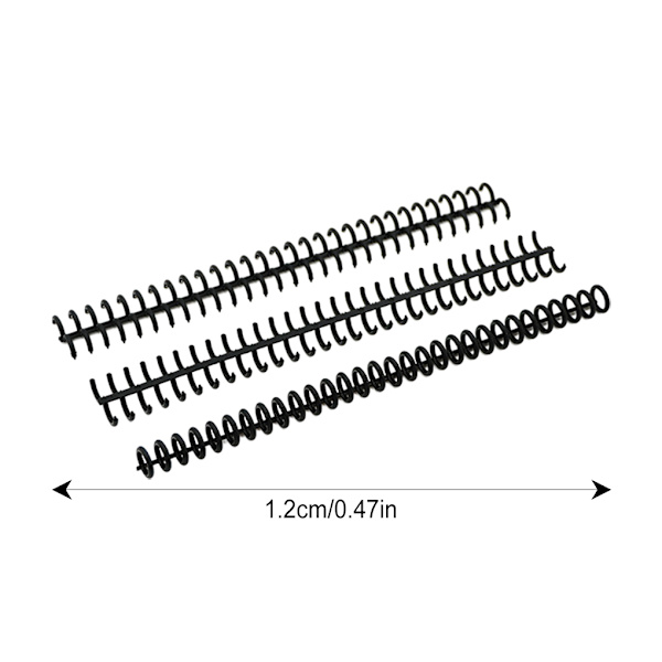 10 stycken plast 30-håls bindringar flexibla och lätta att lossa Light pink+10pcs