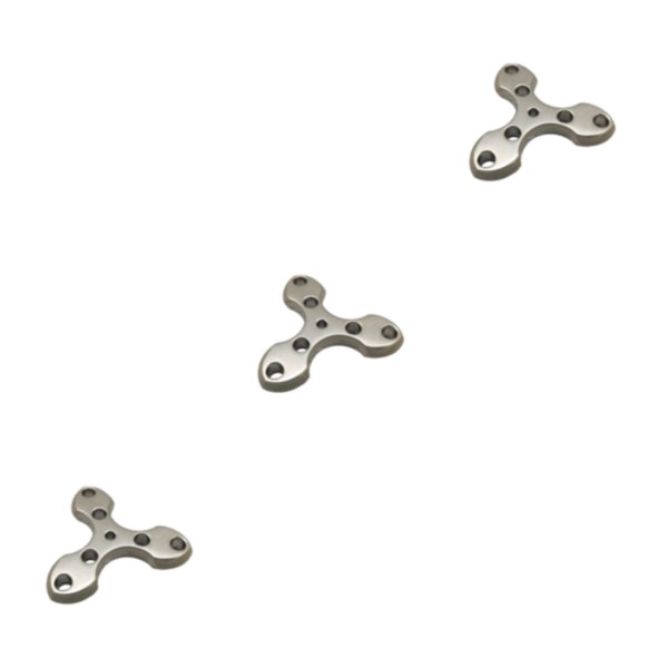 1/2/3 Silver hänge halsband Trendiga tillbehör för fashionabla Titanium Pendan 3Set