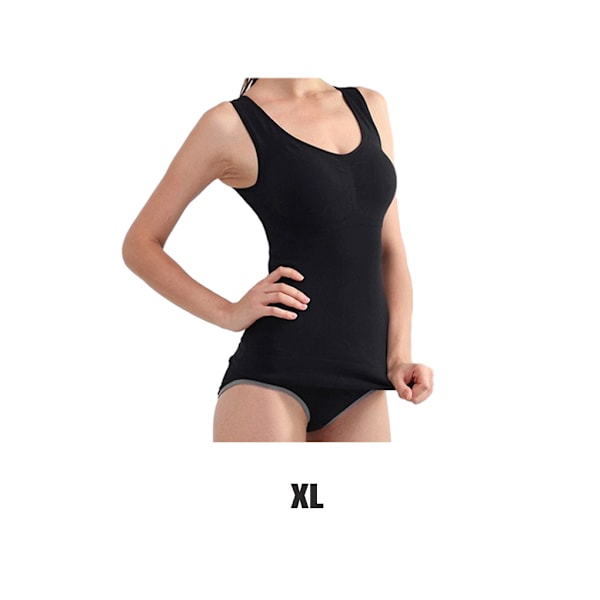 1/2/3 Damväst Fitness Bröststöd Toppar Andas Black XL 1 Pc
