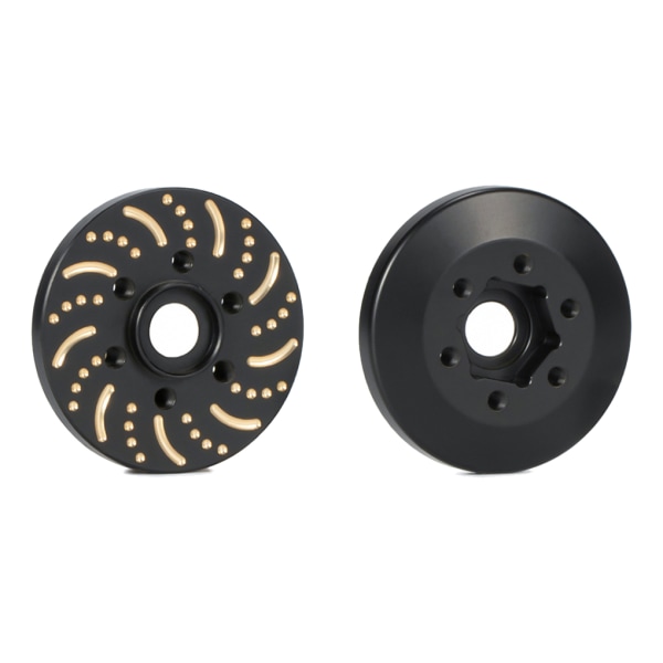 RC GOFFLOW Mässing Stark hjulfäste RC Upgrade Part Adapter För