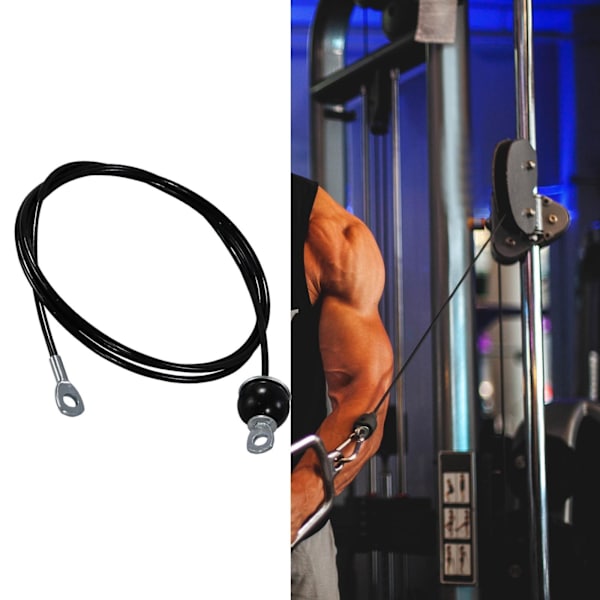 1/3/5 Fitness DIY Trissa Kabelmaskin System Biceps Styrka Fixed 1.8m 1 Pc