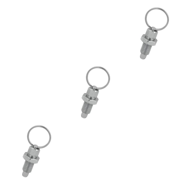 1/2/3/5 Heavy-Duty indexkolv med användarvänlig ringdragning M16-8 Stainless Steel 3PCS