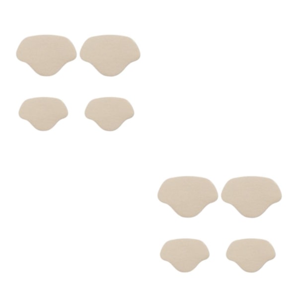 1/2/3/5 Shoe Häl Pad Innersula Häl Reparation Heel Stick för män & khaki 2Set