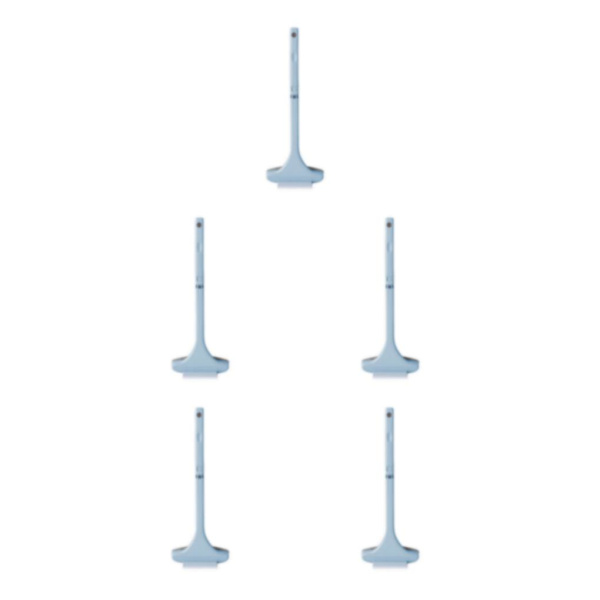 1/2/3/5 Effektivt rengöringsverktyg för glasfönster och mesh nordic blue 5Set