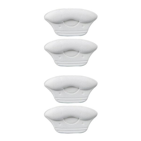 2/3/5 Heel Pads for Big Shoes Anti För Slip Shoe Grips Soft White 5mm 2Set