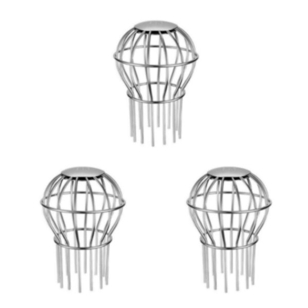 1/2/3/5 lövgaller i rostfritt stål – för ett brett utbud av 50pipes 3PCS