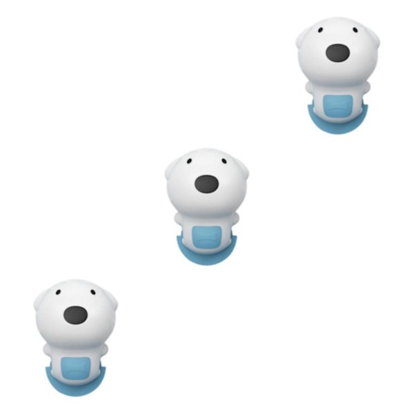 1/2/3 Söt Baby Safety Lock Stopper Baby Safety Protection blue puppy 6.5x8.9cm 3Set