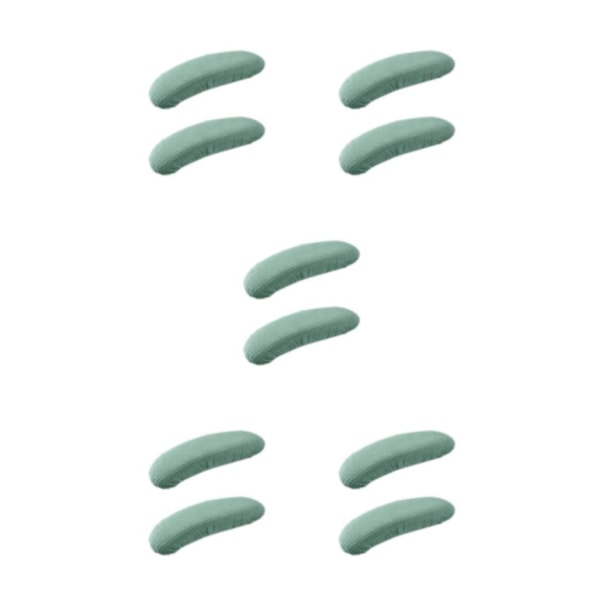 1/2/3/5 2st vattentäta stolsöverdrag för stol - hud Matcha Green 5PCS