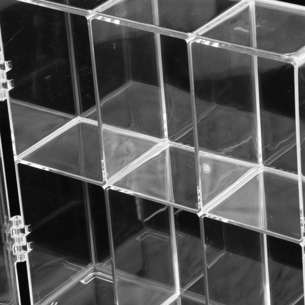 Akryl Display Rack 6 hyllor Perspex Stativ för bänkskiva