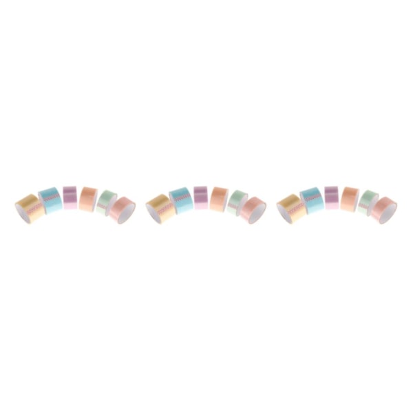 1/2/3/5 6x Sticky Ball Tapes Spel Sensorisk leksak Rolig och engagerande 6 color 3.6cm 4.8cm 6cm 3PCS
