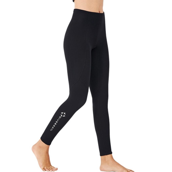 1/2/3 simdykarbyxor 2 mm neopren varm thermal våtdräkt Women L 1 Pc