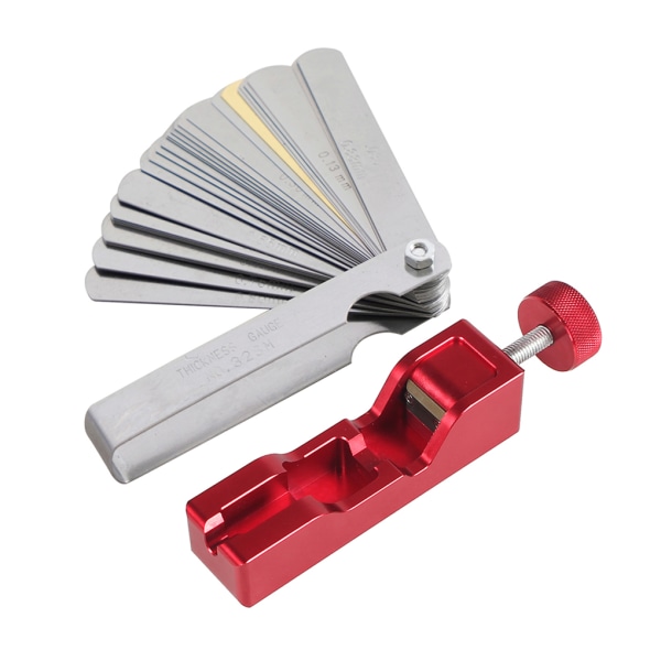 1/2/3/5 Bekväm och säker bilverktygssats för bil red Package feeler gauge 5PCS