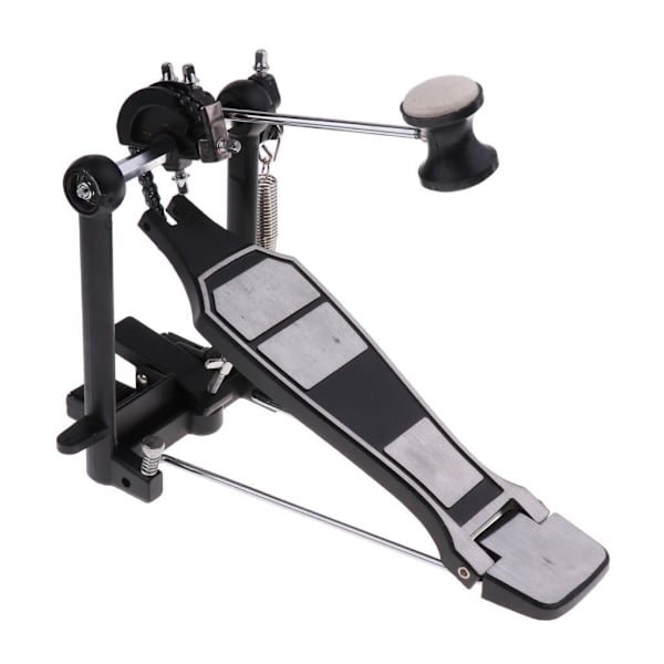 Single Chain Drive Drum Pedal Set med Drum Beater Kit för
