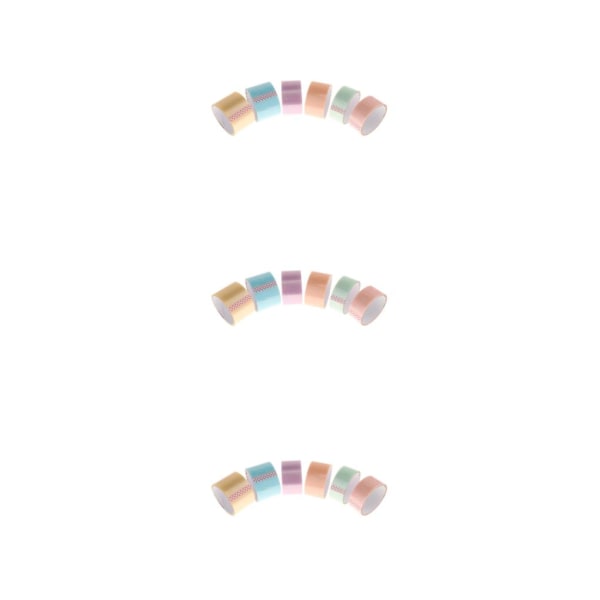 1/2/3/5 6x Sticky Ball Tapes Spel Sensorisk leksak Rolig och engagerande 6 color 3.6cm 4.8cm 6cm 3PCS
