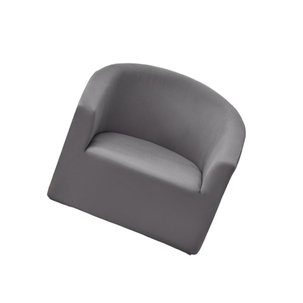 1/2/3/5 enfärgade sofföverdrag Tvättbara med armar och sits Dark Grey 1 Pc