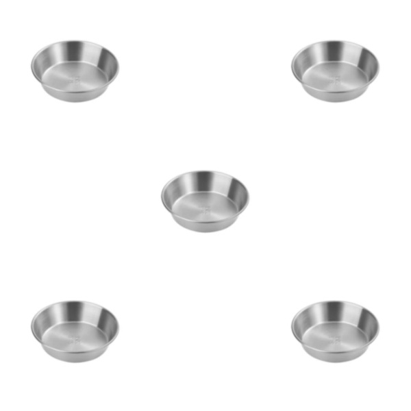 1/2/3/5 Rostfritt stål Kryddor såskopp Hållbar och lätt att 10cm（sanding） 5PCS