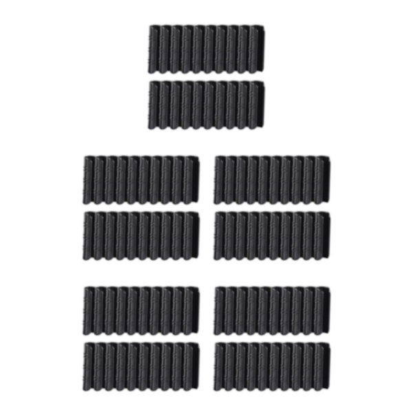 1/2/3/5 20x hållbara och lätta att klippa för växthusskydd Black thickening 25mm 5PCS