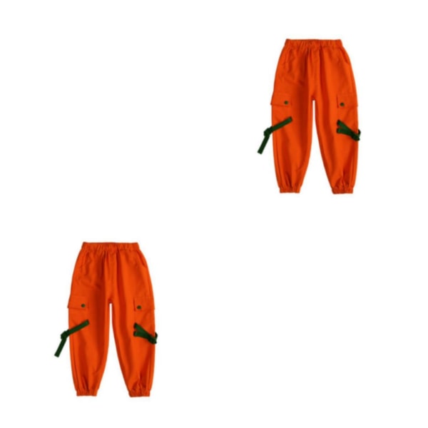 1/2/3 Hiphop Boys Skjorta Barn Höst Vårtröjor Vandring Trouser 140cm 2PCS