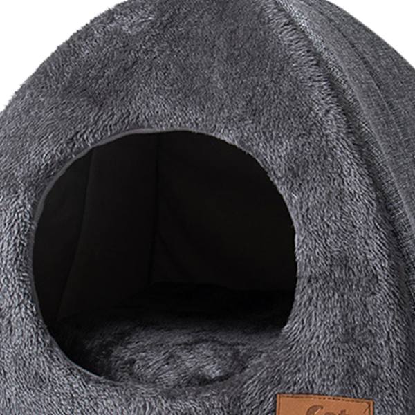 1/2/5 Bärbar Dyna Säng Husdjurstillbehör Kudde för kaninvalp Dark Grey S 1 Pc