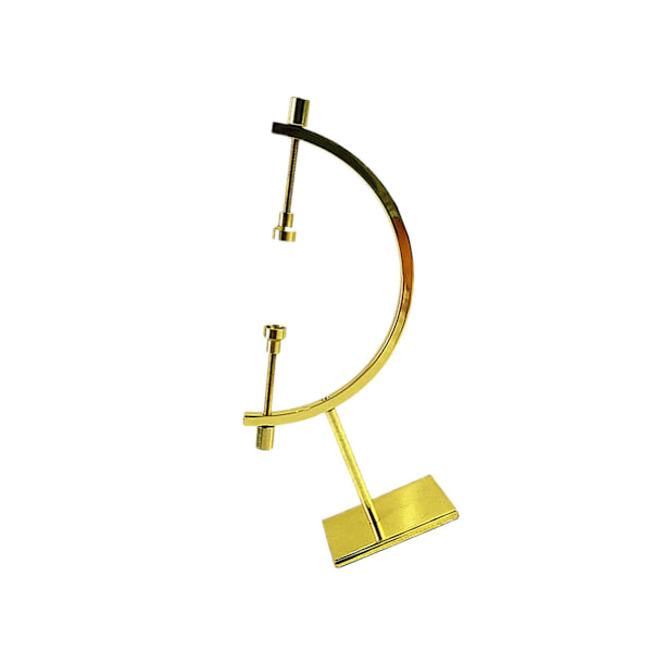 1/2/3/5 Sphere Holder Display Stand Ornament Glas Ball Holder Gold M 120x60x240mm 1Set