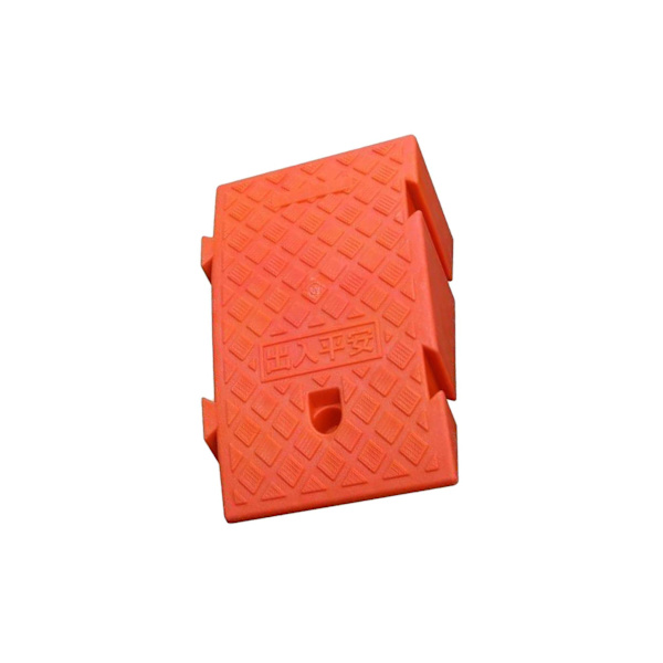 Halkfri bärbar trottoarramp Tröskelramp för rullstol Trottoarramp Red 16cm