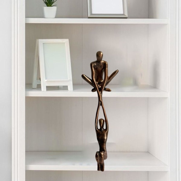 1/2 par statyett konst staty älskare Skulptur prydnad hem 1 Pc