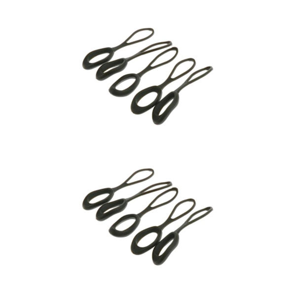 1/2/3/5 5 stycken Non- För slip Stark För Dragkedja Dragsladd Zip Army Green 66mm 2Set