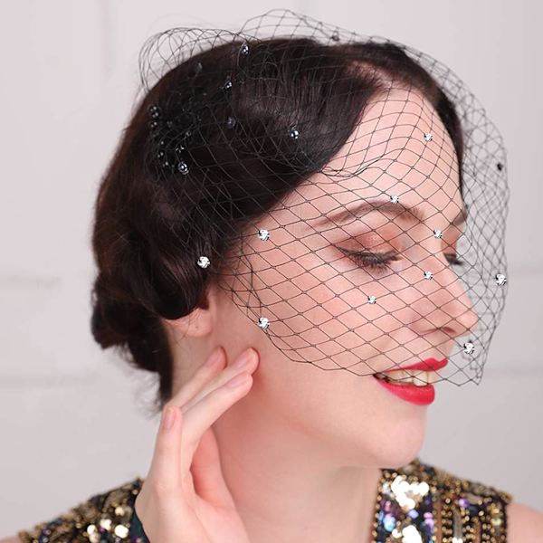 Elegant Veil Hat Fantastiska hårprydnader för speciella tillfällen