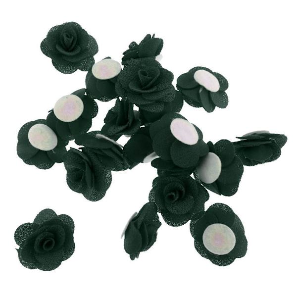 1/3/5 20 stycken Silk Rose Flower Head Bud DIY Craft Bröllop Dark Green 4cm 1Set