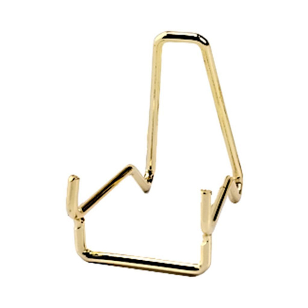 1/2/3 Iron Ores Stone Display Stand Desktop Rock Holder Base Golden S 1Set