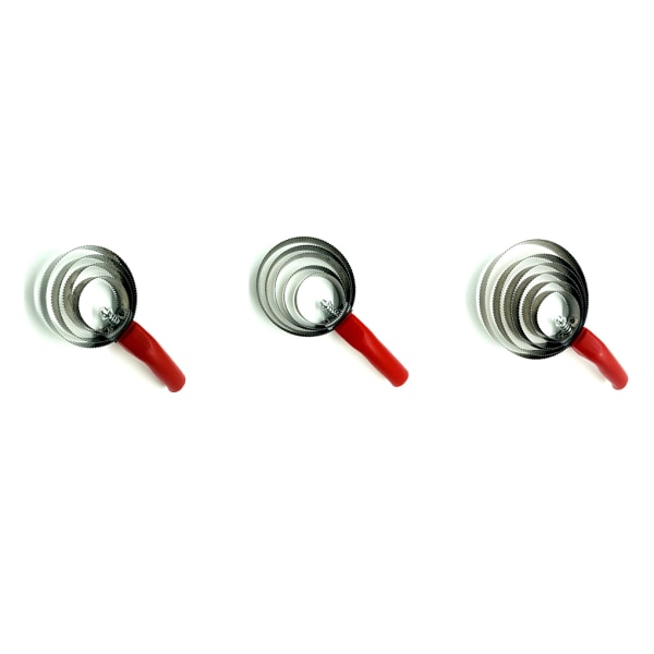 Rostfritt stål kliande borste Lätt att robust och hållbar red 6 circles