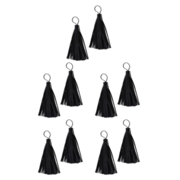 2/3/5 2 delar läder tofsar DIY smycken fynd nyckelring 5Set
