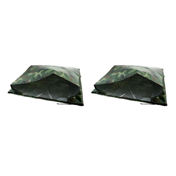 1/2/3 Vattentät Camo Boat Outboard Motor Cover Pålitlig Camo for 115-225 HP Engines 2PCS