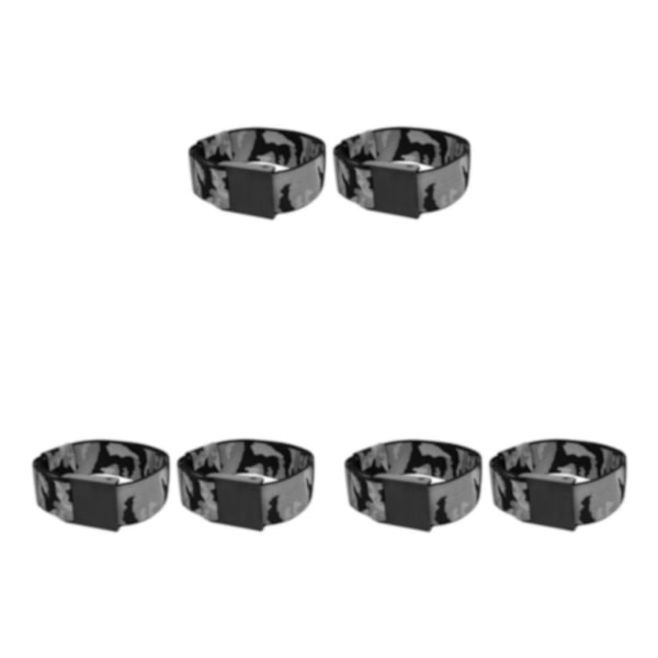 1/2/3 Justerbara Hållbara ocklusionsband Motståndsremmar för Grey 60cmx4cm 3PCS